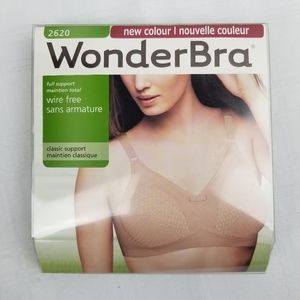 WonderBra W2620 Wire Free Bra - 44D - Beige